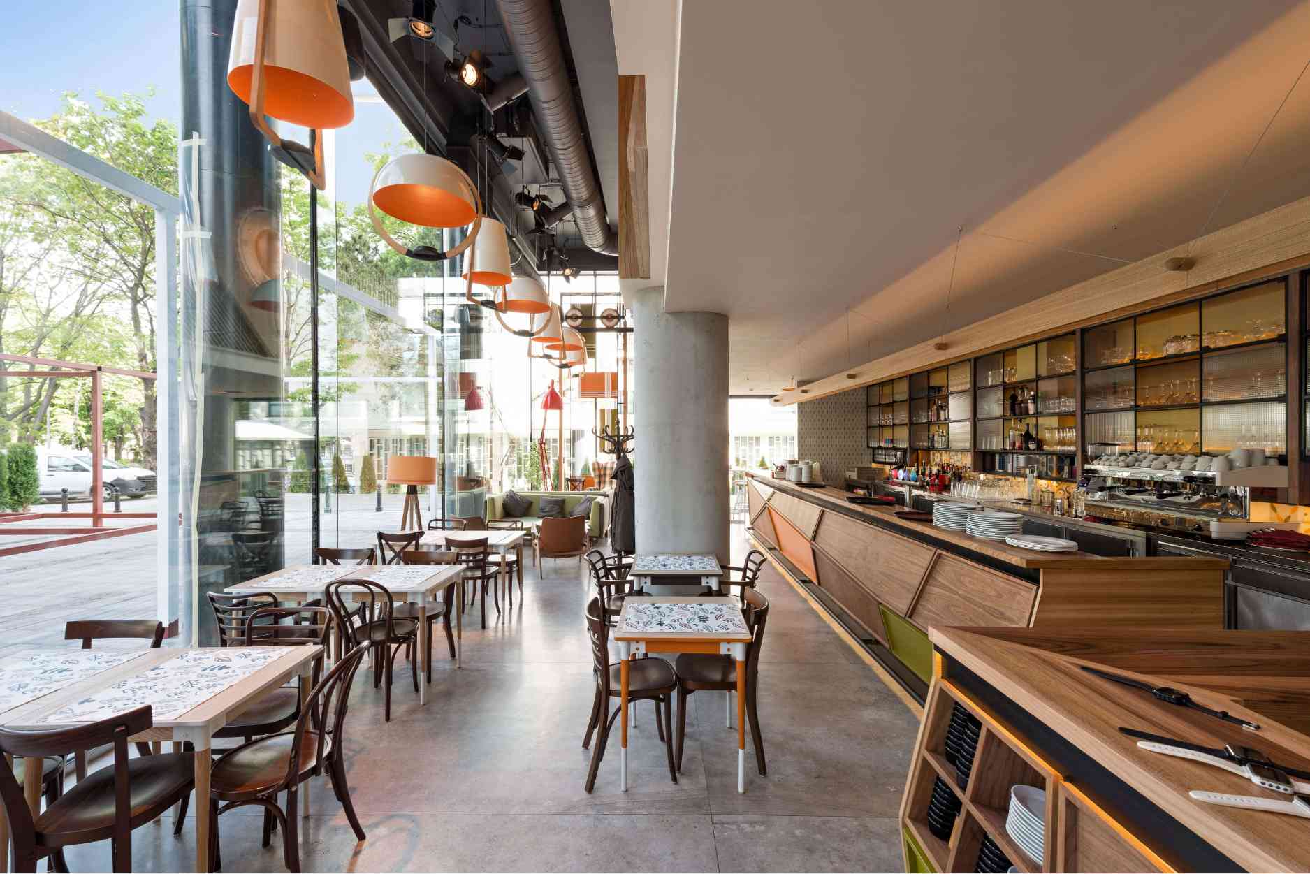 Durable Dining: Concrete Solutions for Restaurants and Cafes