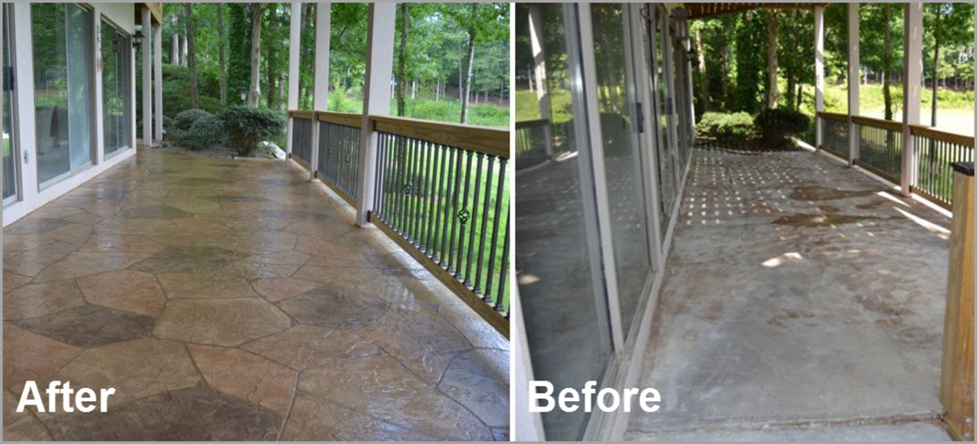 From Start To Finish:  A Resurfaced Concrete Overlay