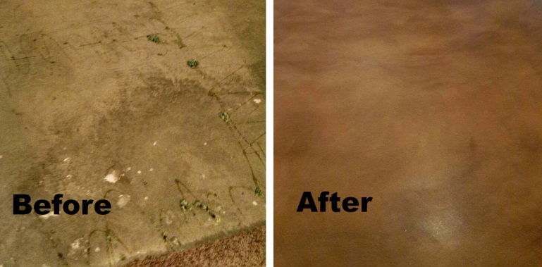 Before and After Driveway