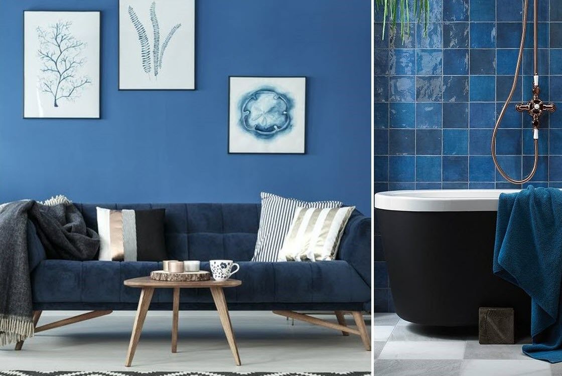 classic-blue-living-room-bathroom