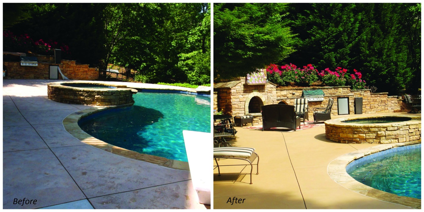 Before and After Concrete