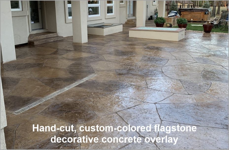 hand-cut-custom-colored-flagstone-concrete-overlay hand-cut-custom-colored-flagstone-concrete-overlay
