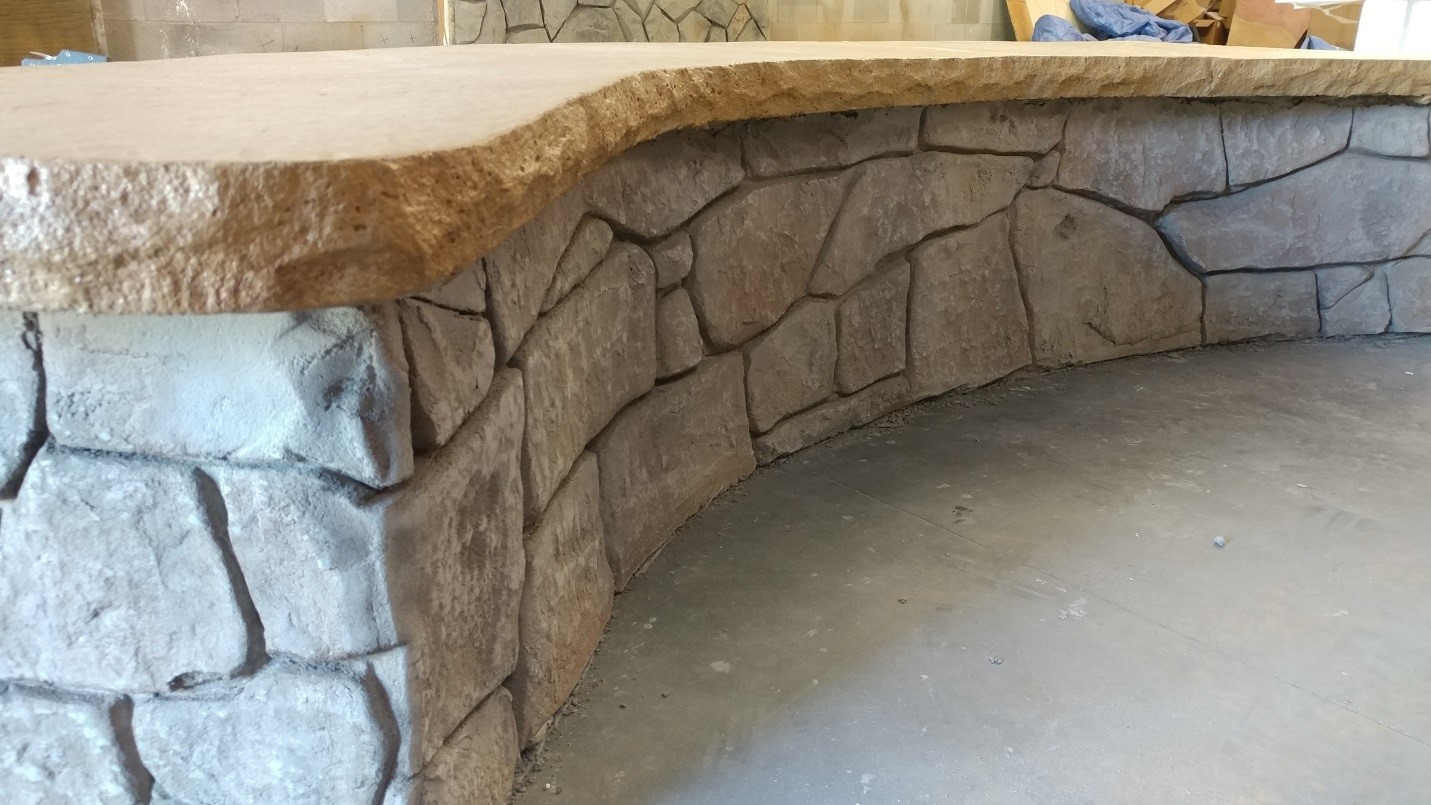 Seat Wall Closeup Seat Wall Closeup