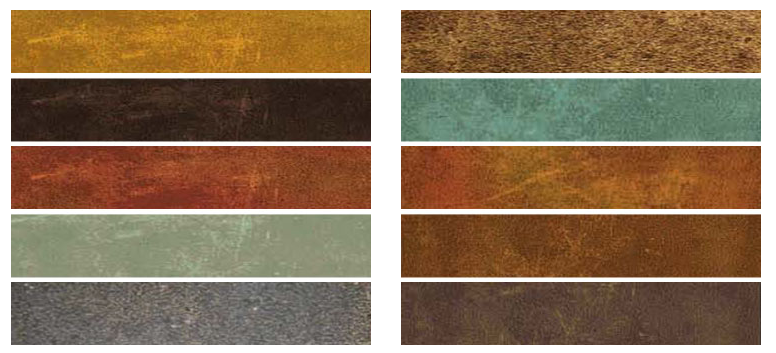 Stain Sample Colors