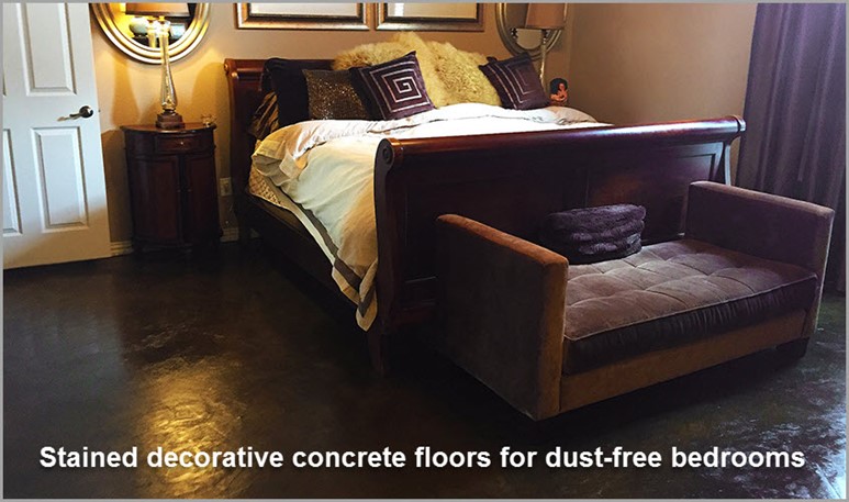 stained-decorative-concrete-floors-dust-free-bedroom