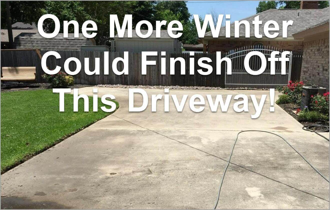 Restore And Protect Your Outdoor Concrete Surfaces Before Winter Hits |  Concrete Craft