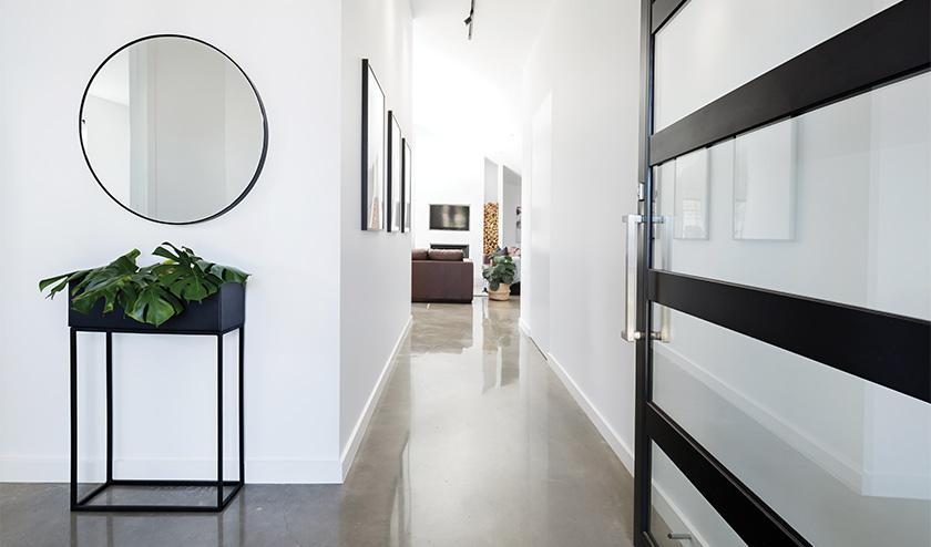 modern-entryway-polished-concrete-floors